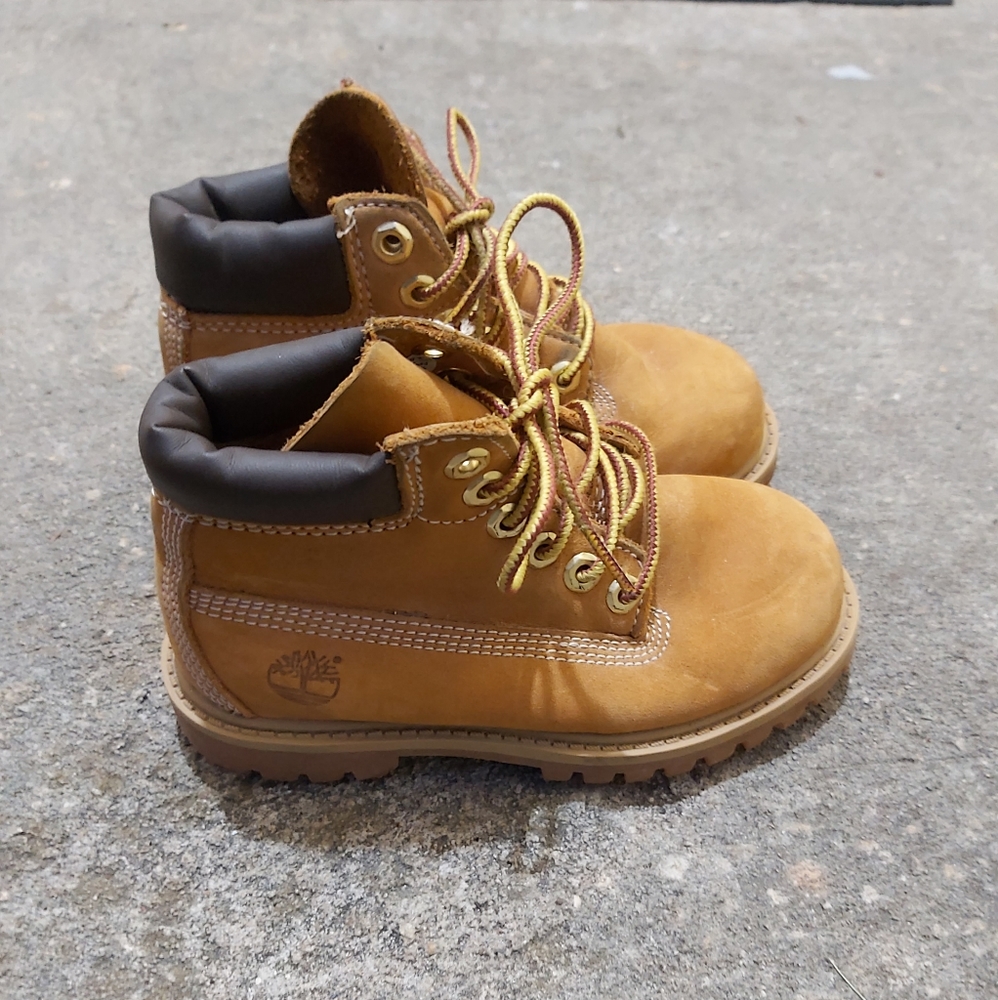 Boys 10 Timberland boots